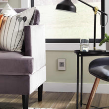 Load image into Gallery viewer, adorne® Real Materials Plus 1-Gang Wall Plate in living room.