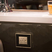 Load image into Gallery viewer, adorne® Real Materials Plus 1-Gang Wall Plate in Detail.