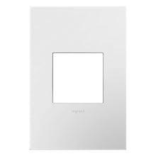 Load image into Gallery viewer, adorne® Real Materials Wall Plate in Mirror White/White (1-Gang).