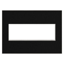 Load image into Gallery viewer, adorne® Real Materials Wall Plate in Black Stainless (3-Gang).