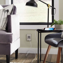 Load image into Gallery viewer, adorne® Real Materials Wall Plate in living room.
