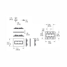 Load image into Gallery viewer, adorne® Real Materials Wall Plate - line drawing