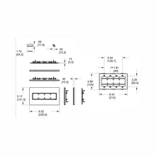 Load image into Gallery viewer, adorne® Real Materials Wall Plate - line drawing
