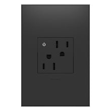 Load image into Gallery viewer, adorne® Tamper-Resistant Dual Controlled Outlet in Detail.