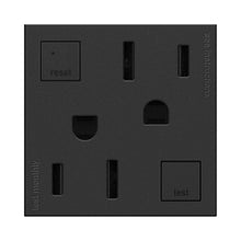 Load image into Gallery viewer, adorne® Tamper-Resistant GFCI in Graphite (15A).