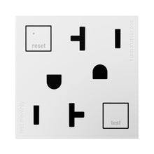 Load image into Gallery viewer, adorne® Tamper-Resistant GFCI in White (20A).