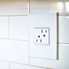 Load image into Gallery viewer, adorne® Tamper-Resistant Outlet in Detail.