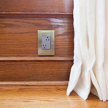 Load image into Gallery viewer, adorne® Tamper-Resistant PLUS Outlet in Detail.