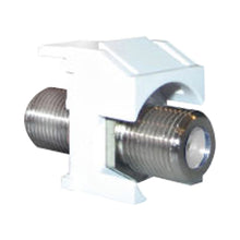 Load image into Gallery viewer, adorne® Video F-Connector in White.
