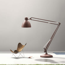 Load image into Gallery viewer, JJ Great LED Outdoor Floor Lamp in Outside Area.