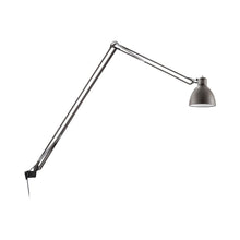 Load image into Gallery viewer, JJ LED Wall Light in Sable Grey/Black (Medium).
