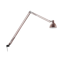 Load image into Gallery viewer, JJ LED Wall Light in Rust Brown/Black (Medium).