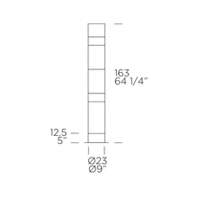 Load image into Gallery viewer, Stacking Floor Lamp - line drawing.