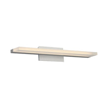 Load image into Gallery viewer, Level LED Bath Vanity Wall Light in Small/Brushed Aluminum.