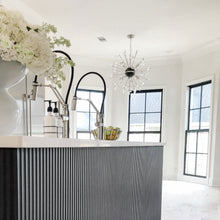 Load image into Gallery viewer, Liberty Chandelier in kitchen.