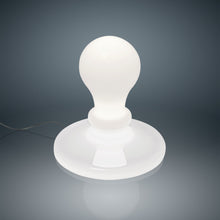 Load image into Gallery viewer, Light Bulb LED Table Lamp - in White.