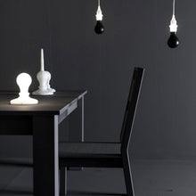 Load image into Gallery viewer, Light Bulb LED Table Lamp in dining room.