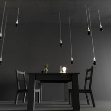 Load image into Gallery viewer, Light Bulb LED Table Lamp in dining room.