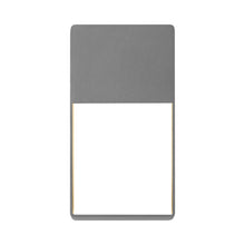 Load image into Gallery viewer, Light Frames™ Downlight Outdoor LED Wall Light in Textured Gray.
