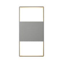 Load image into Gallery viewer, Light Frames™ Up/Down Outdoor LED Wall Light in Textured Gray/Small.