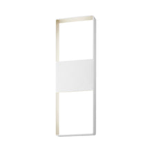 Load image into Gallery viewer, Light Frames™ Up/Down Outdoor LED Wall Light in Textured White/Large.
