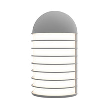 Load image into Gallery viewer, Lighthouse™ Big Outdoor LED Wall Light in Textured Gray.