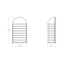 Load image into Gallery viewer, Lighthouse™ Big Outdoor LED Wall Light - line drawing.