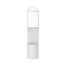 Load image into Gallery viewer, Lighthouse™ Planter Outdoor LED Wall Light in Textured White.