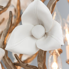 Load image into Gallery viewer, Lily Flush Mount Ceiling Light in Detail.