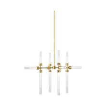 Load image into Gallery viewer, Linger LED Chandelier in Small/Polished Nickel.