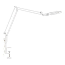 Load image into Gallery viewer, Link LED Table Lamp in White/Clamp (Medium).