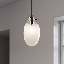 Load image into Gallery viewer, Liquid LED Pendant Light in living room.