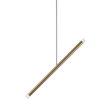 Load image into Gallery viewer, A-Tube Nano Duo LED Pendant Light in Champagne.