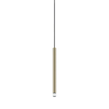 Load image into Gallery viewer, A-Tube Nano LED Pendant Light in Black/Champagne (Small).