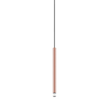 Load image into Gallery viewer, A-Tube Nano LED Pendant Light in Black/Rose Gold (Small).