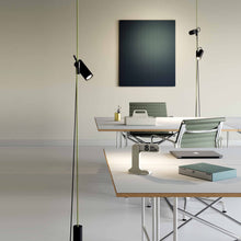 Load image into Gallery viewer, Cima Suspended LED Floor Lamp in office.