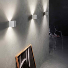 Load image into Gallery viewer, Laser Cube LED Wall Light in Detail.