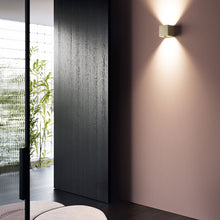 Load image into Gallery viewer, Laser Cube LED Wall Light in living room.