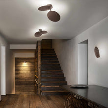 Load image into Gallery viewer, Puzzle Round LED Ceiling Wall Light in living room.