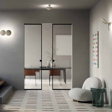 Load image into Gallery viewer, Puzzle Round LED Ceiling Wall Light in living room.