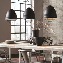 Load image into Gallery viewer, Loft Pendant Light in dining room.