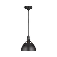 Load image into Gallery viewer, Logan Pendant Light in Aged Iron (Small).