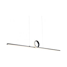 Load image into Gallery viewer, Loophole LED Pendant Light in Black.