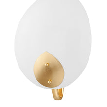 Load image into Gallery viewer, Lotus Wall Light in Detail.