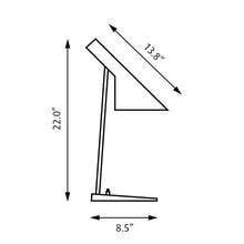 Load image into Gallery viewer, AJ Table Lamp - line drawing.