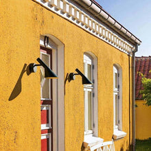 Load image into Gallery viewer, AJ Wall Light in Outside Area.