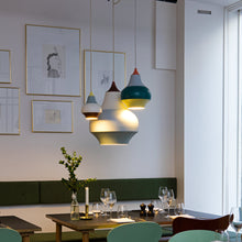Load image into Gallery viewer, Cirque Pendant Light in dining room.