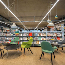Load image into Gallery viewer, Cirque Pendant Light in library.