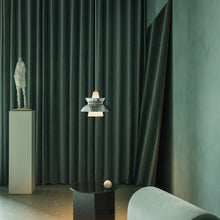 Load image into Gallery viewer, Doo-Wop Pendant Light in living room.