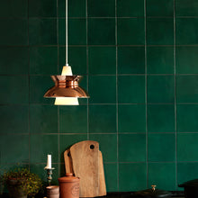 Load image into Gallery viewer, Doo-Wop Pendant Light in kitchen.